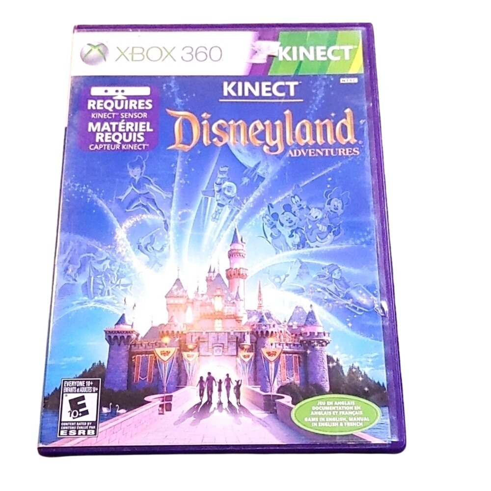 Kinect Disneyland Adventures Xbox 360 Game Disney‎ Microsoft Studios Frontier